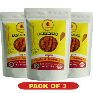 PACK OF 3 – 250 Handmade Thekua - Pack of 3 x 250g